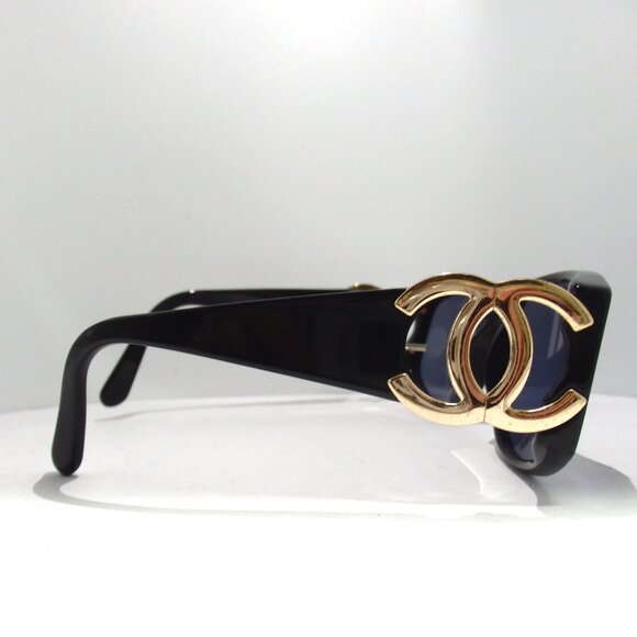 Authentic CHANEL COCO Mark sunglasses Plats [Used] - Picture 4 of 16